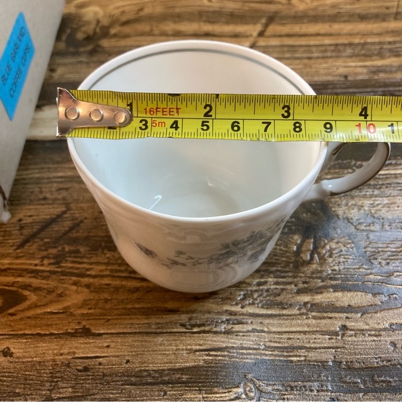 🎉🎉HP🎉🎉 Johann Haviland set of 4 Blue Garland coffee cups - Picture 6 of 11